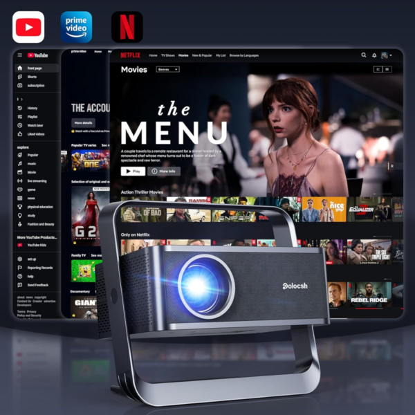 Smart Projector 4K Support, Polocsh 30000 - Afbeelding 4